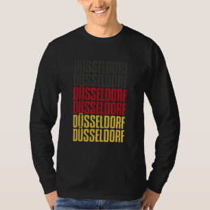 Dusseldorf Dialect Rhine Westphalia Germany Souven T-Shirt