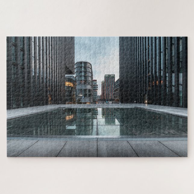 Dusseldorf Germany Jigsaw Puzzle (Horizontal)