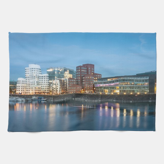 Dusseldorf Germany Kitchen Towel (Horizontal)