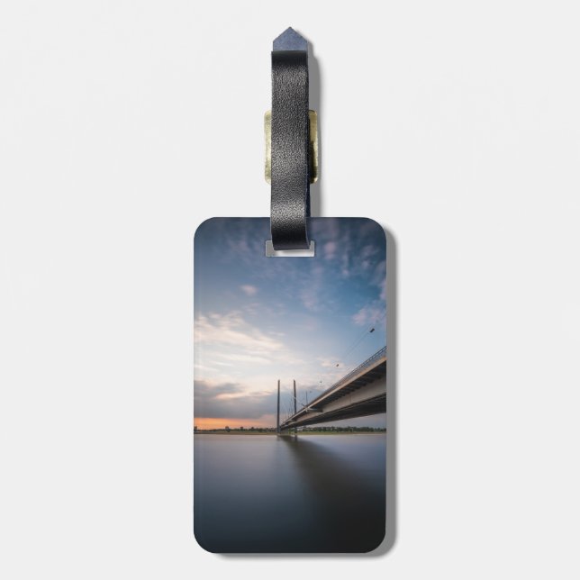 Dusseldorf Germany Luggage Tag (Back Vertical)