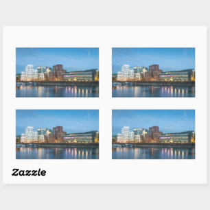 Dusseldorf Germany Rectangular Sticker