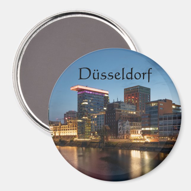 Dusseldorf Germany Souvenir Magnet (Front/Back)