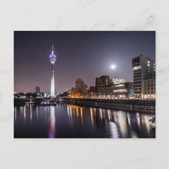 Dusseldorf, Media Harbor Postcard (Front)