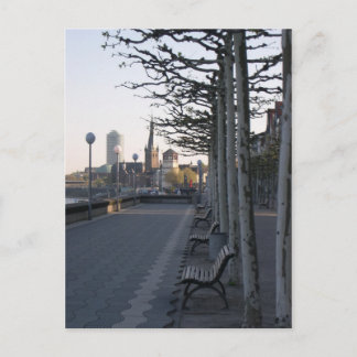 Düsseldorf Rheinpromenade Postcard