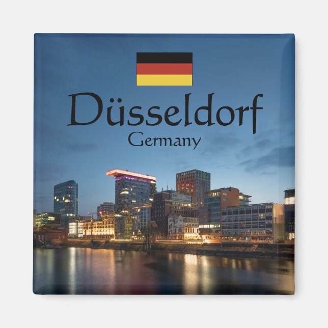 Dusseldorf Souvenir Magnet (Front)