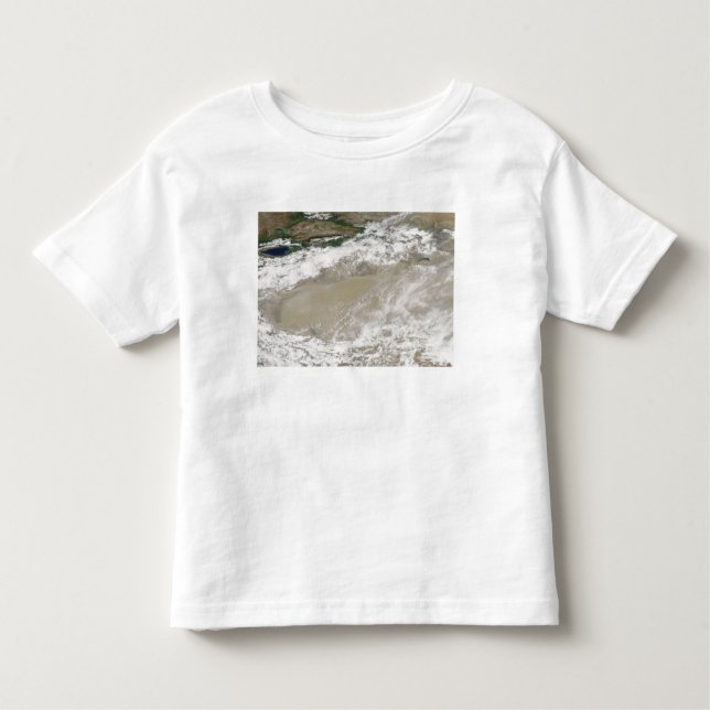 Dust and clouds hovered over the Taklimakan Des Toddler T-shirt (Front)