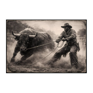 Dust and Determination Acrylic Print