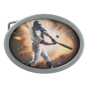 Dust And Glory: Baseball The Home Run Belt Buckle