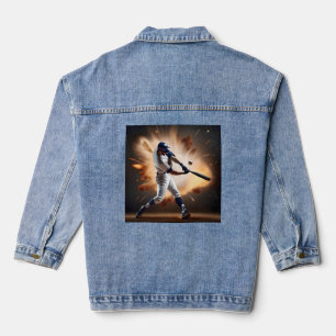 Dust And Glory: Baseball The Home Run Denim Jacket