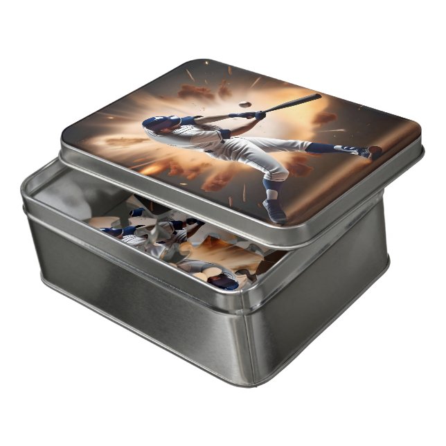 Dust And Glory: Baseball The Home Run Jigsaw Puzzle (Lid Open)