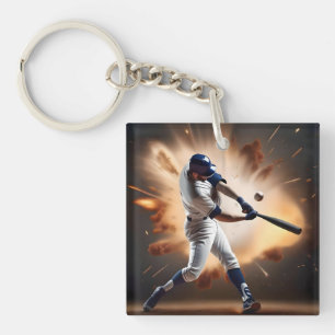 Dust And Glory: Baseball The Home Run Keychain