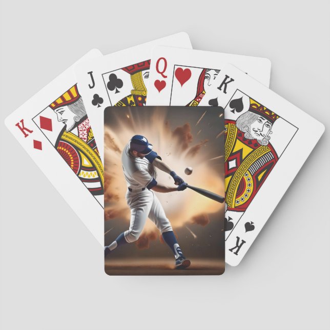 Dust And Glory: Baseball The Home Run Poker Cards (Back)