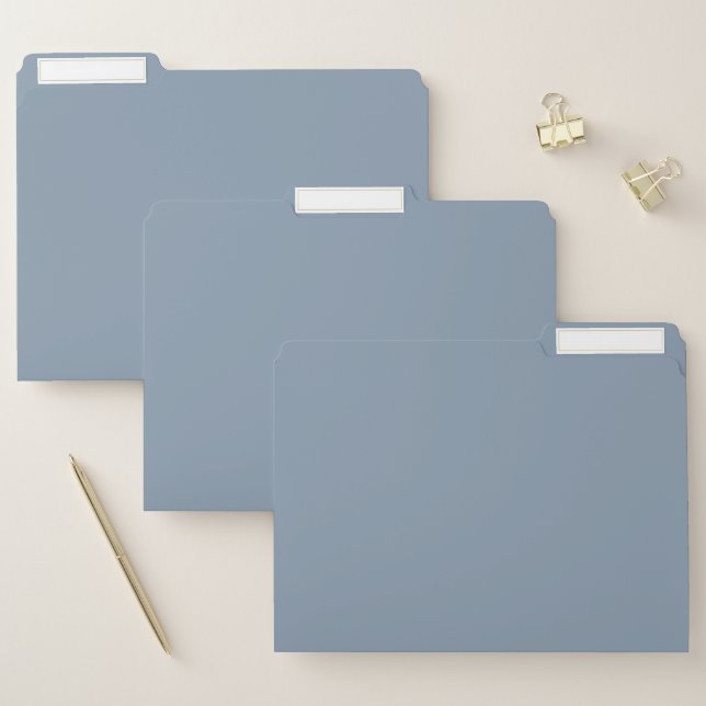 Dust Blue File Folder (Set)