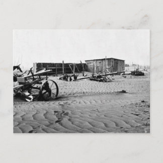 Dust Bowl 1935. Postcard