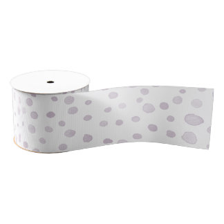 Dust Confetti Watercolor Dots Ribbon