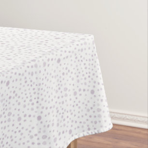 Dust Confetti Watercolor Dots Table Cloth