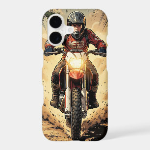 Dust & Determination Full Throttle Motocross iPhone 17 Case