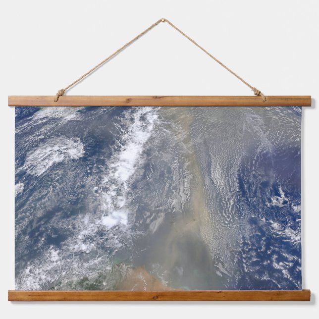 Dust Heading Toward South America Hanging Tapestry (Front)