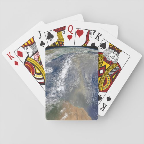 Dust Heading Toward South America Playing Cards