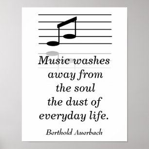 Dust of life - Art print quote