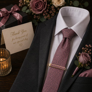 Dust of Reverie Gold Finish Tie Bar