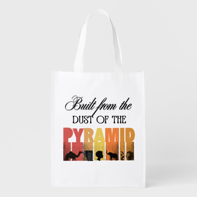 Dust of The Pyramid | Reusable Grocery Bag (Front)