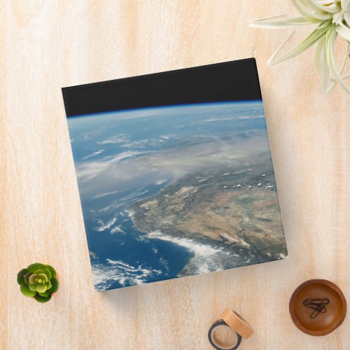 Dust Over The Mediterranean Sea And Cyprus Island 3 Ring Binder