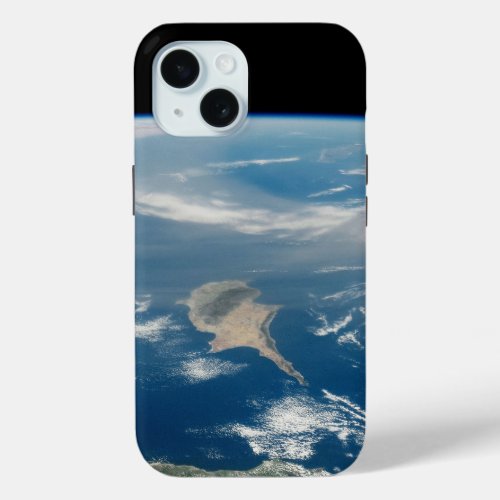Dust Over The Mediterranean Sea And Cyprus Island iPhone 15 Case