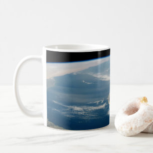 Dust Over The Mediterranean Sea And Cyprus Island Coffee Mug