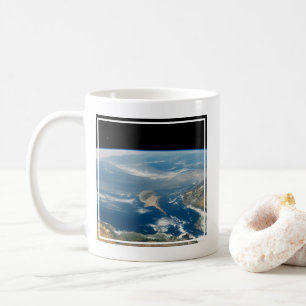 Dust Over The Mediterranean Sea And Cyprus Island Coffee Mug