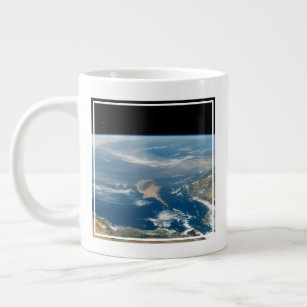 Dust Over The Mediterranean Sea And Cyprus Island Giant Coffee Mug