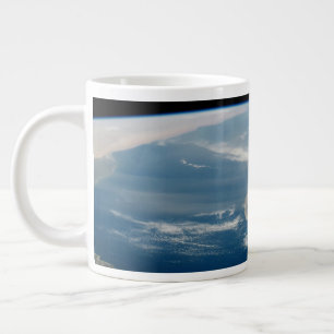 Dust Over The Mediterranean Sea And Cyprus Island Giant Coffee Mug