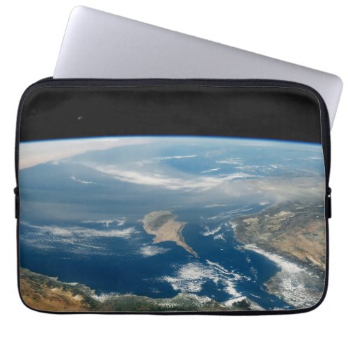 Dust Over The Mediterranean Sea And Cyprus Island Laptop Sleeve