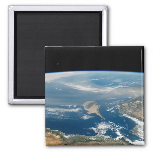 Dust Over The Mediterranean Sea And Cyprus Island Magnet