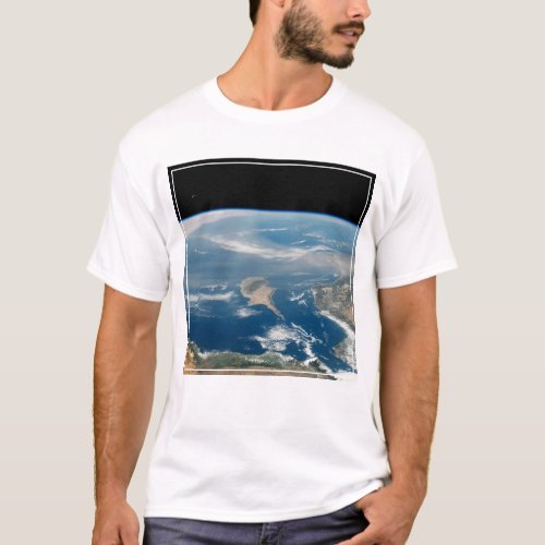 Dust Over The Mediterranean Sea And Cyprus Island T_Shirt