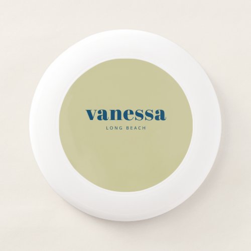 Dust Sage Minimal Modern Classic Name Wham-O Frisbee