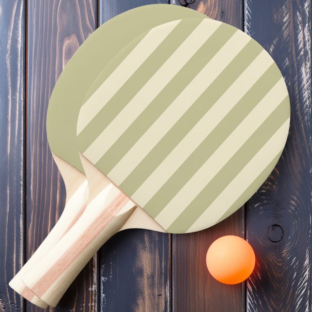 Dust Sage Polo Striping and Solid Ping Pong Paddle (Creator Uploaded)