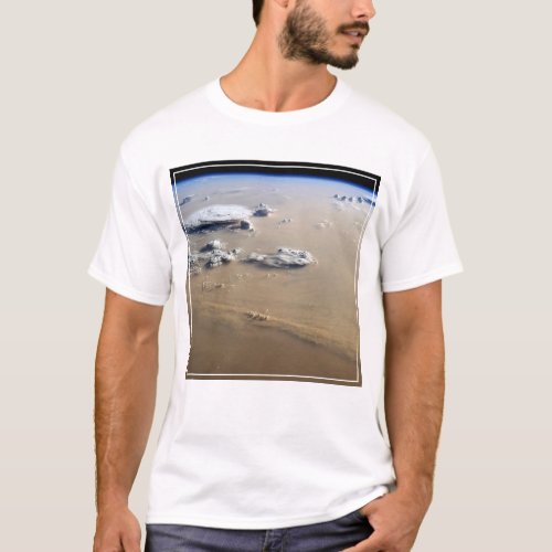 Dust Storm Across The Sand Seas Of Sahara Desert T_Shirt