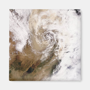 Dust storm in northern China Magnet