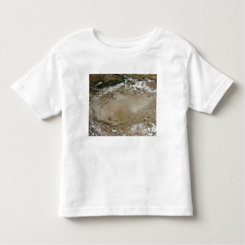 Dust storm in Taklimakan Desert Western China Toddler T_shirt