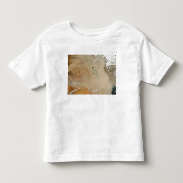 Dust storm in the Middle East Toddler T-shirt (Front)