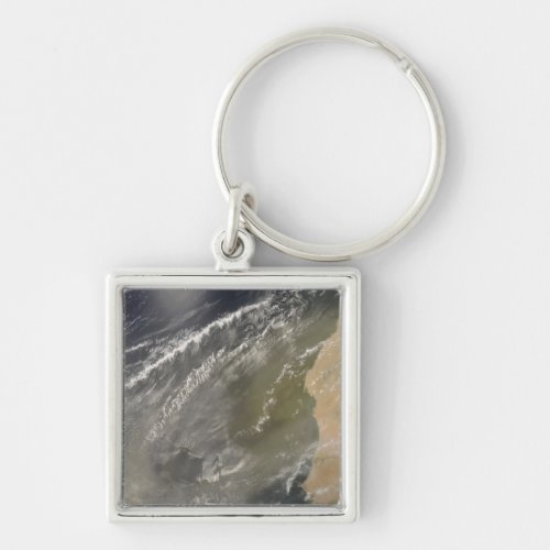 Dust storm off West Africa 2 Keychain