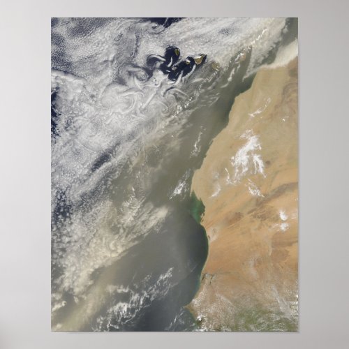 Dust storm off West Africa 2 Poster