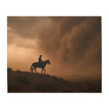 Dust Storm Poster - Dynamic Desert Landscape Print