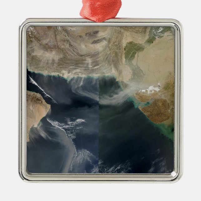 Dust storms metal ornament (Front)