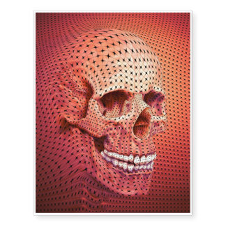 Dust-to-Dust - Red - Temporary Tattoos