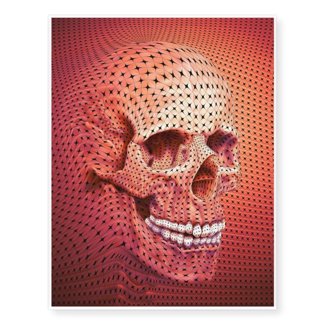 Dust-to-Dust - Red - Temporary Tattoos (Front)