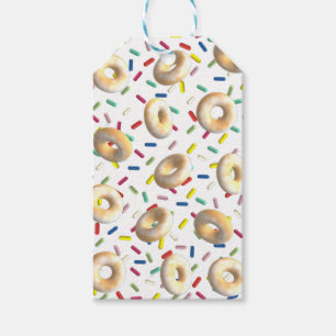 Dusted Donuts and Rainbow Sprinkles Gift Tags