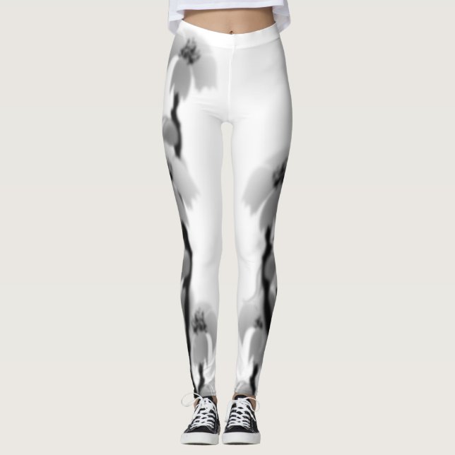 Dusted Flowers Leggings (Front)