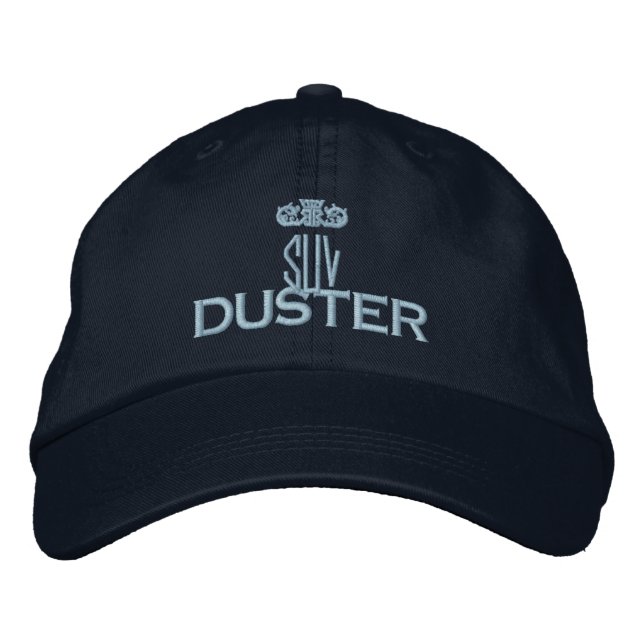 DUSTER - 011 EMBROIDERED BASEBALL CAP (Front)